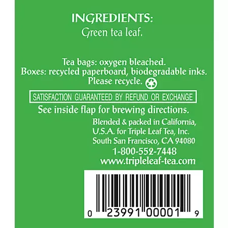 Green Tea - Beneficial Everyday Tea 3 Green Tea - Beneficial Everyday Tea (20 Tea Bags)