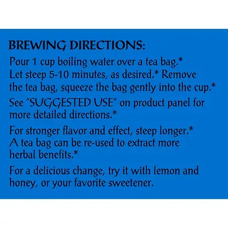 Herbal Laxative Tea - Caffeine-Free (20 Tea Bags) 2 Herbal Laxative Tea - Caffeine-Free (20 Tea Bags)