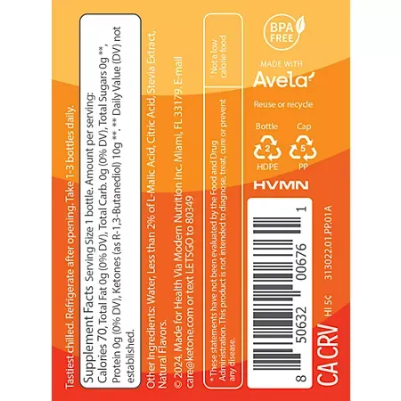 High Performance Energy Shot - No Caffeine - Peach 2 High Performance Energy Shot - No Caffeine - Peach