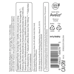 High Performance Energy Shot with 100 MG of Natural Caffeine - Green Apple