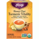 Honey Chai Turmeric Vitality - Organic Sweet & Spicy Blend (16 Tea Bags)