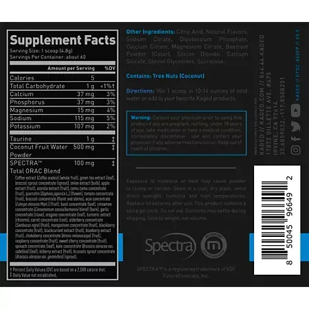 Hydra-Charge Hydration Support- Fruit Punch (60 Servings) 1 Hydra-Charge Hydration Support- Fruit Punch (60 Servings)