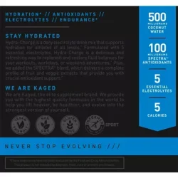 Hydra-Charge Hydration Support- Fruit Punch (60 Servings)