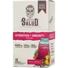 Hydration + Immunity Drink Mix - 400 MG Electrolytes - Hibiscus (12 Stick Packs)