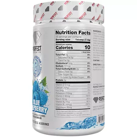 Hydro Splash Hydration Drink Mix Powder with Electrolytes + Osmolytes - Blue Raspberry 1 Hydro Splash Hydration Drink Mix Powder with Electrolytes + Osmolytes - Blue Raspberry (11.7 Oz. / 45 Servings)