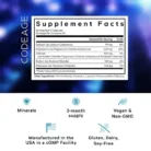 Keto Electrolytes with Magnesium, Potassium, Calcium, Mineral Salts Keto Supplement (180 Capsules)