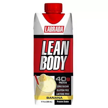 Lean Body Protein Shake - 40g Protein - Banana Lean Body Protein Shake - 40g Protein - Banana (17 Fl Oz. / 12 Drinks)