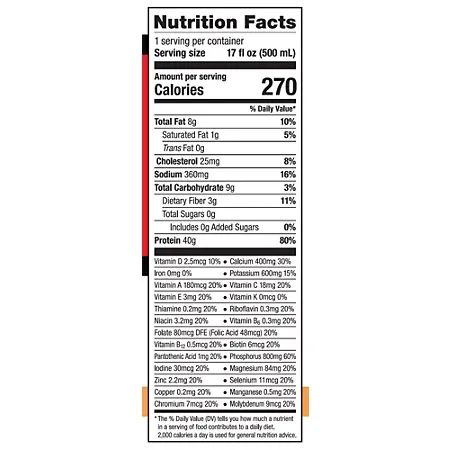 Lean Body Protein Shake - 40g Protein - Orange Creamsicle 11 Lean Body Protein Shake - 40g Protein - Orange Creamsicle