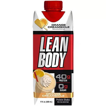 Lean Body Protein Shake - 40g Protein - Orange Creamsicle Lean Body Protein Shake - 40g Protein - Orange Creamsicle