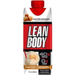 Lean Body Protein Shake - 40g Protein - Salted Caramel (17 Fl Oz. / 12 Drinks)