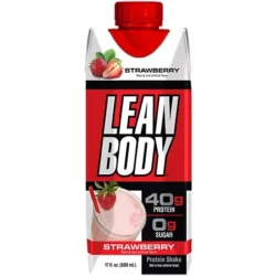 Lean Body Protein Shake - 40g Protein - Strawberry (17 Fl Oz. / 12 Drinks)