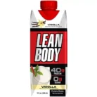 Lean Body Protein Shake - 40g Protein - Vanilla (17 Fl Oz. / 12 Drinks)
