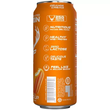Lightly Carbonated Protein Drink - 25g Protein - Orange Cream 3 Lightly Carbonated Protein Drink - 25g Protein - Orange Cream (16 Fl Oz. / 12 Drinks)