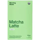 Matcha Latte Packets - Coffee Alternative for Energy & Focus (10 Single Serving Packets)