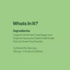 Matcha Latte Packets - Coffee Alternative for Energy & Focus (10 Single Serving Packets)