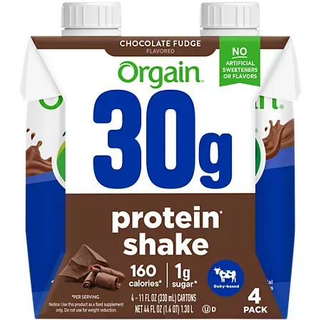 Milk Protein Shake - 30g Protein - Chocolate Fudge 3 Milk Protein Shake - 30g Protein - Chocolate Fudge (11 Fl Oz. / 4 Drinks)