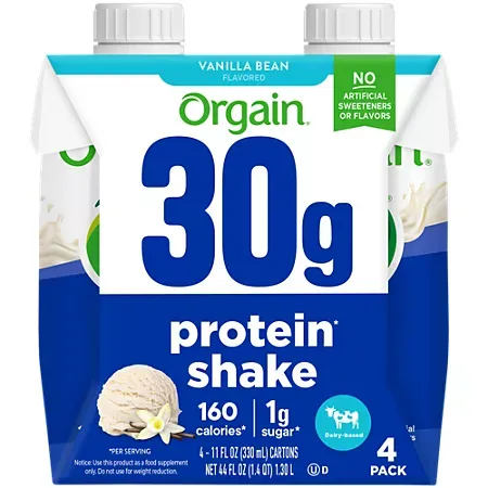 Milk Protein Shake - 30g Protein - Vanilla Bean 3 Milk Protein Shake - 30g Protein - Vanilla Bean