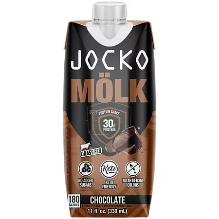 Molk Protein Shake - 30g Protein - Chocolate Molk Protein Shake - 30g Protein - Chocolate (11 Fl Oz. / 12 Drinks)