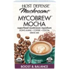 MycoBrew Mocha Powder Mix - Organic Superfood Mushroom Mycelium - Boost & Balance (10 Single Serving Packets)