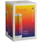 Organic Non-Alcoholic Social Tonic - Functional Seltzer - Peach Mango (4 Drinks, 12 Fl. Oz. Each)