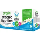 Organic Plant-Based Protein Shake - 16g Protein - Vanilla Bean (11 Fl Oz. / 12 Drinks)