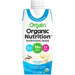 Organic Plant-Based Protein Shake - 16g Protein - Vanilla Bean (11 Fl Oz. / 12 Drinks)