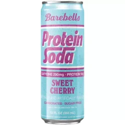 Protein Soda - 10g Protein - Sweet Cherry (12 Drinks, 12 Fl. Oz.)