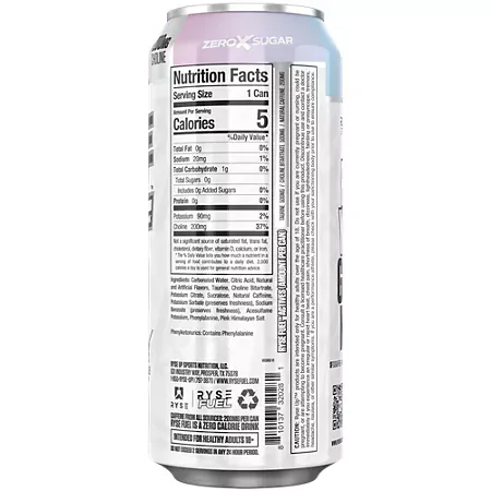 RYSE Fuel Energy Drink – Cotton Candy 2 RYSE Fuel Energy Drink – Cotton Candy