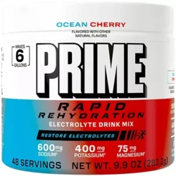 Rapid Hydration Electrolyte Drink Mix - Ocean Cherry (48 Servings)