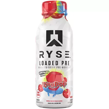 Ryse Ready-To-Drink Pre-Workout - Ring Pop Cherry Ryse Ready-To-Drink Pre-Workout - Ring Pop Cherry