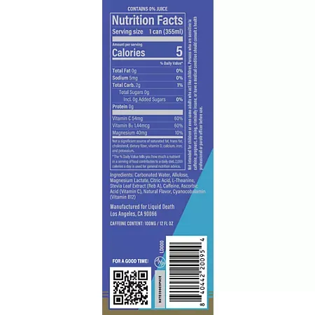 Sparkling Energy Drink 2 Sparkling Energy Drink