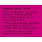 Sugar Balance Herbal Tea - Women's Tonic with Dong Quai & Mulberry (20 Tea Bags)