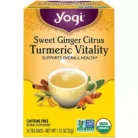 Sweet Ginger Citrus Turmeric Vitality - Caffeine Free (16 Tea Bags)