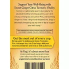 Sweet Ginger Citrus Turmeric Vitality - Caffeine Free (16 Tea Bags)