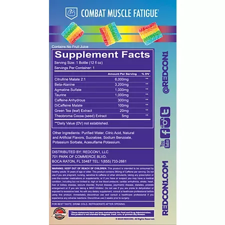 Total War Pre-Workout Ready To Drink - Rainbow Candy 2 Total War Pre-Workout Ready To Drink - Rainbow Candy