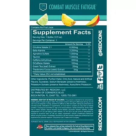 Total War Ready To Drink Pre-Workout - Baja Bomb 2 Total War Ready To Drink Pre-Workout - Baja Bomb