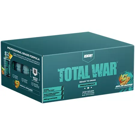 Total War Ready To Drink Pre-Workout - Baja Bomb 3 Total War Ready To Drink Pre-Workout - Baja Bomb