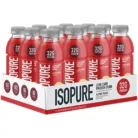 Zero Carb Protein Drink - 32g of 100% Whey Protein Isolate - Alpine Punch (16.9 Fl Oz. / 12 Drinks)