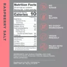 Zero-Sugar Electrolyte Drink Mix - Raspberry Salt (30 Stick Packs)