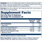 Calcium Magnesium Citrate with Vitamin D (180 Capsules)