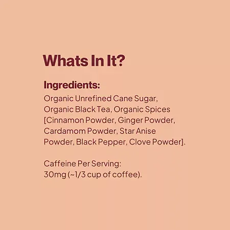 Chai Latte Packets - Coffee Alternative for Energy & Digestion 5 Chai Latte Packets - Coffee Alternative for Energy & Digestion