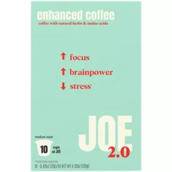 Enhanced Adaptogen Coffee with Natural Herbs & Amino Acids - Medium Roast