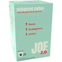 Enhanced Adaptogen Coffee with Natural Herbs & Amino Acids - Medium Roast