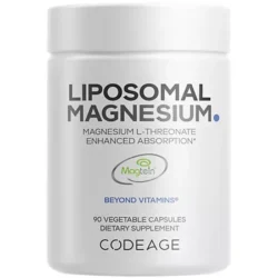 Liposomal Magnesium L-Threonate with Magtein - Brain & Cognitive Support (90 Capsules)
