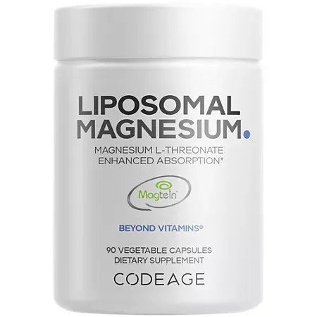 Liposomal Magnesium L-Threonate with Magtein - Brain & Cognitive Support (90 Capsules) Liposomal Magnesium L-Threonate with Magtein - Brain & Cognitive Support (90 Capsules)