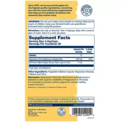 Magnesium Glycinate - Supports Bone Health - 350 MG (120 Capsules)