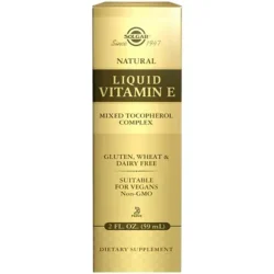 Natural Liquid Vitamin E - 20,000 IU (2 Fluid Ounces)