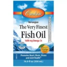 Norwegian The Very Finest Fish Oil - 1,600 MG Omega 3's - Natural Orange Flavor (16.9 Fluid Ounces)