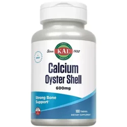 Oyster Shell Calcium - 600 MG (100 Tablets)