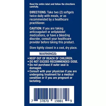 Super Omega-3 Plus EPA DHA Fish Oil - 2,350MG Fish Oil (120 Softgels) 3 Super Omega-3 Plus EPA/DHA Fish Oil - 2,350MG Fish Oil (120 Softgels)